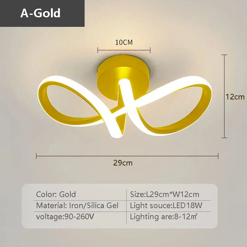 Plafonnier LED Moderne - Design Élégant