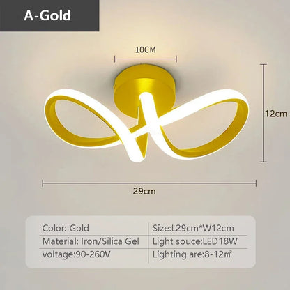 Plafonnier LED Moderne - Design Élégant