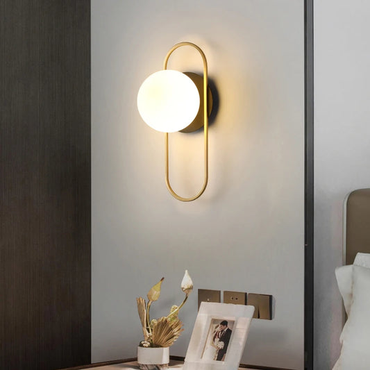 Applique murale LED design nordique, luminaire décoratif