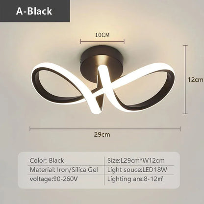 Plafonnier LED Moderne - Design Élégant