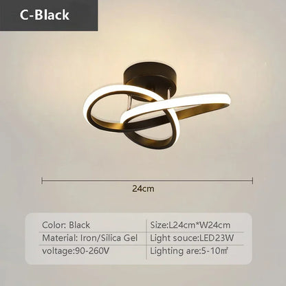 Plafonnier LED Moderne - Design Élégant