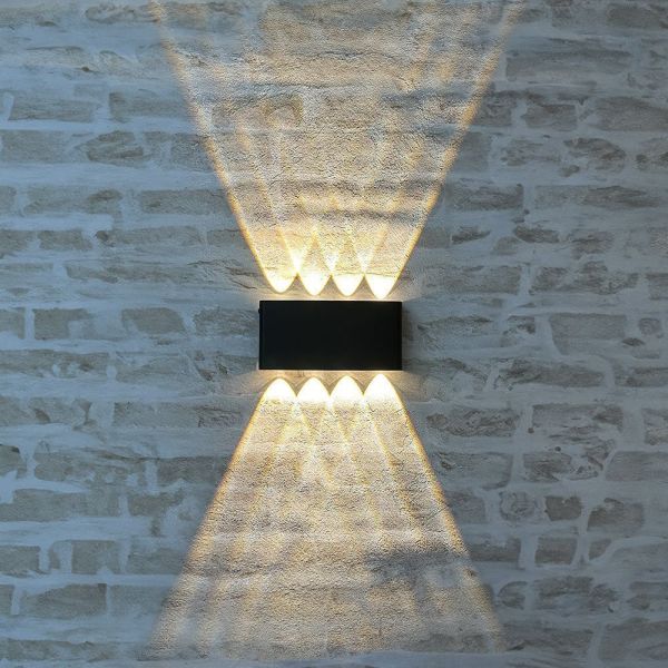 Applique murale solaire extérieure étanche à énergie solaire